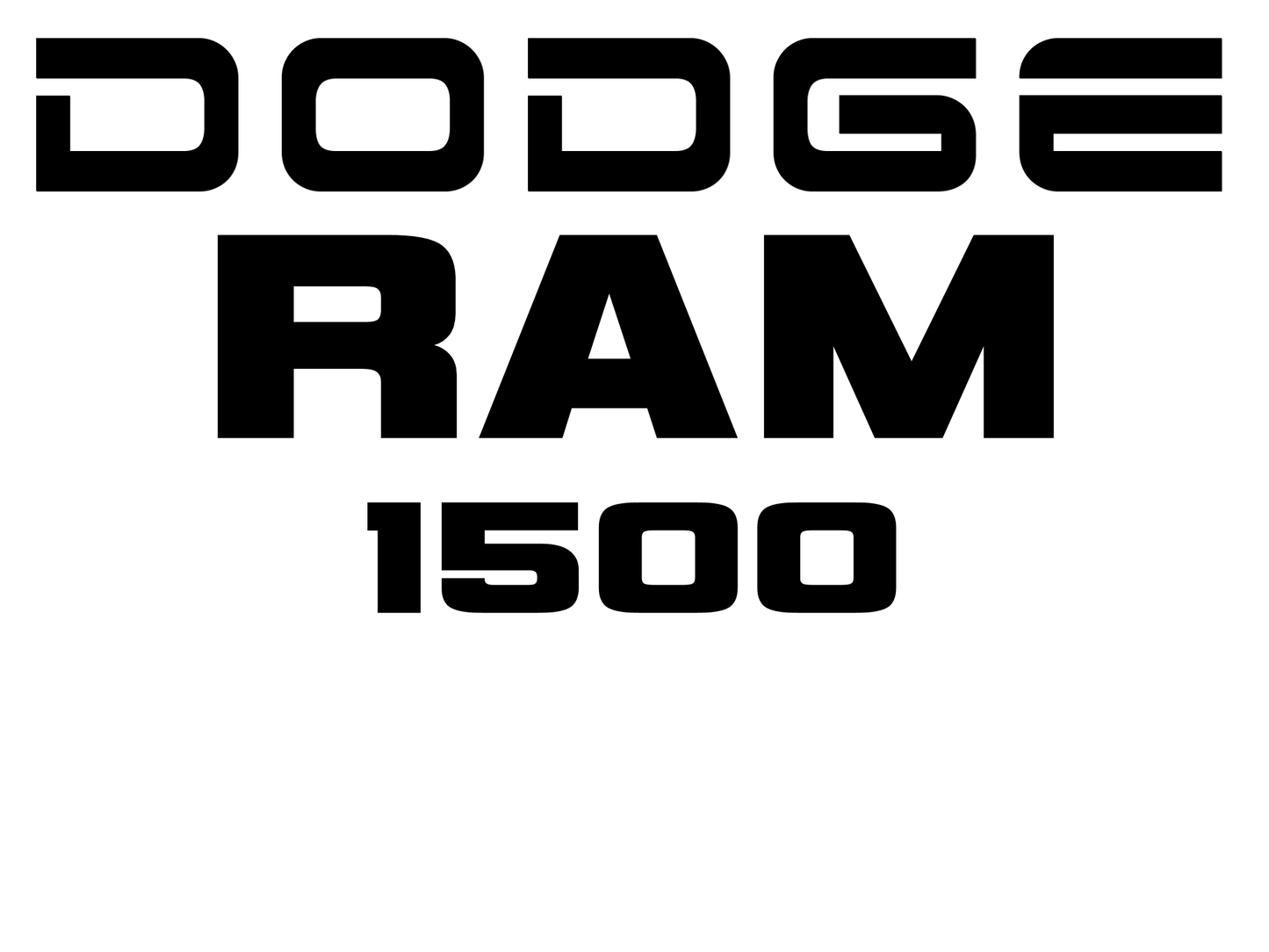 Dodge Ram 1500 (T-shirt)