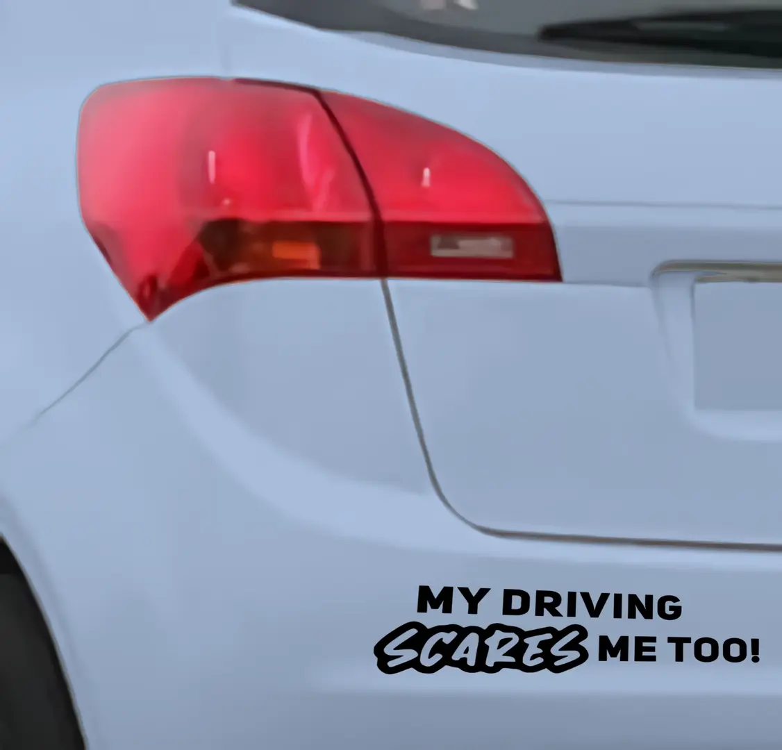 My Driving scares me too